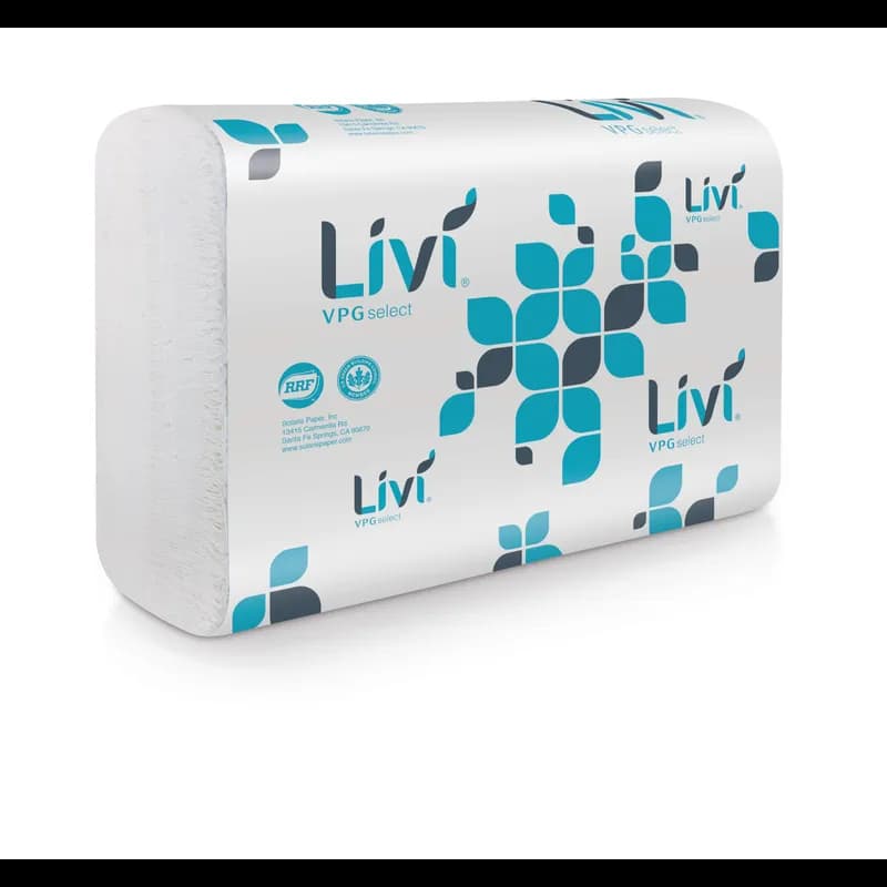 NVI® Rite-fold Folded Paper Towel White Multifold 220 Sheets/Pack 10 Packs/Case 2200 Sheets/Case