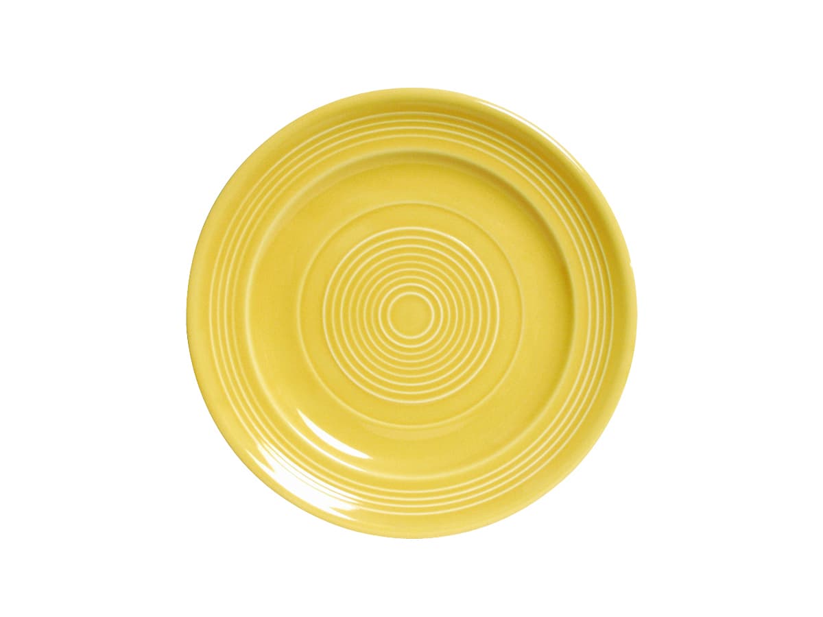 Concentrix Plate 7.5 IN China Saffron Round Fully Vitrified Oven Safe Dishwasher Safe Microwave Oven Safe 24/Case