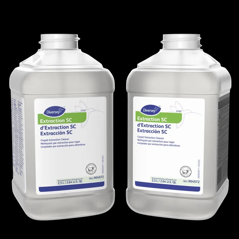 Diversey J-Fill® Fruity Scent Carpet Extraction Cleaner Pretreatment Carpet Bonnet 2.5 L Liquid Concentrate 2/Case