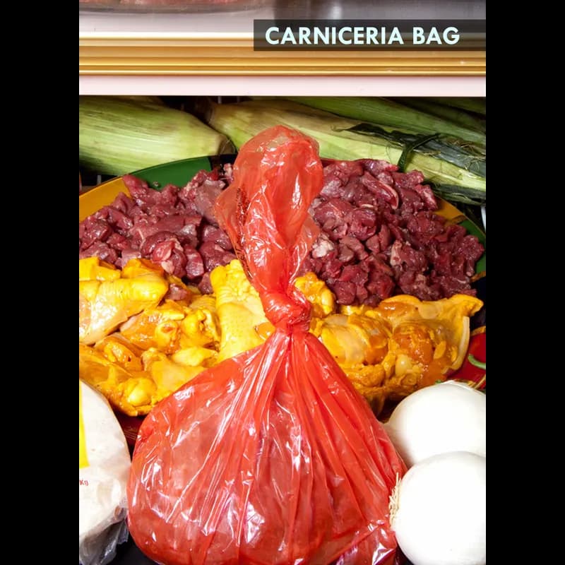 Pull-N-Pak® Carneceria Meat Bag 15X20 IN HDPE 10MIC Clear Natural 4 Rolls/Case 2180 Count/Case