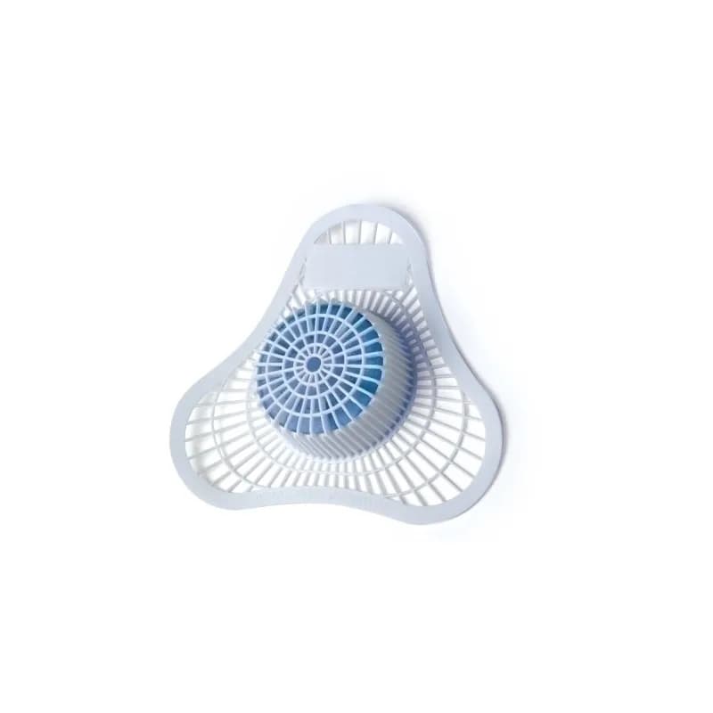 Health Gards® Urinal Screen & Block Citrus Scent White Blue Plastic Non-Para 12/Case