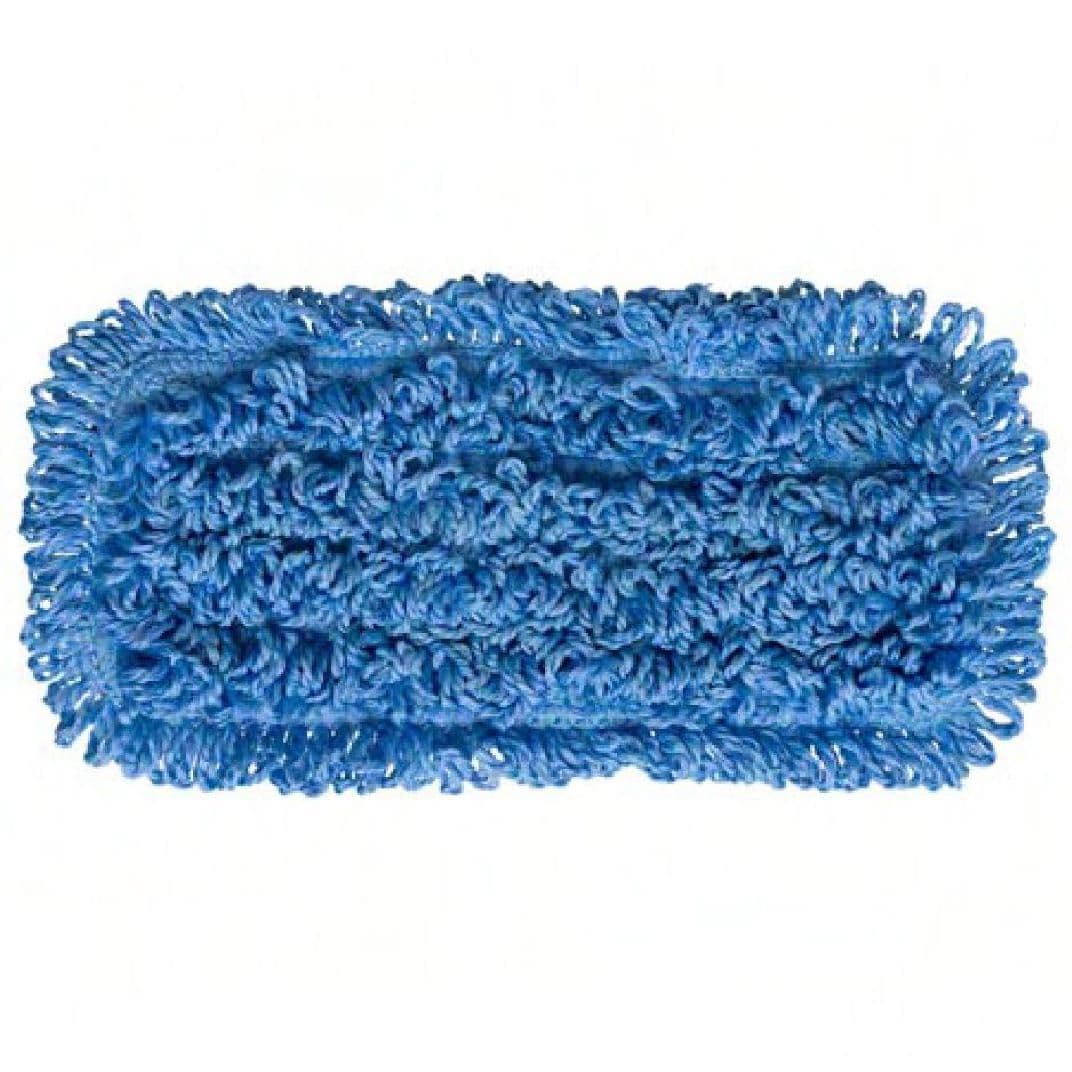 Mop Head 10 IN Blue Microfiber Polyester Loop End 1/Each