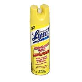 Lysol® Original Scent Disinfectant 19 FLOZ Spray 12/Case