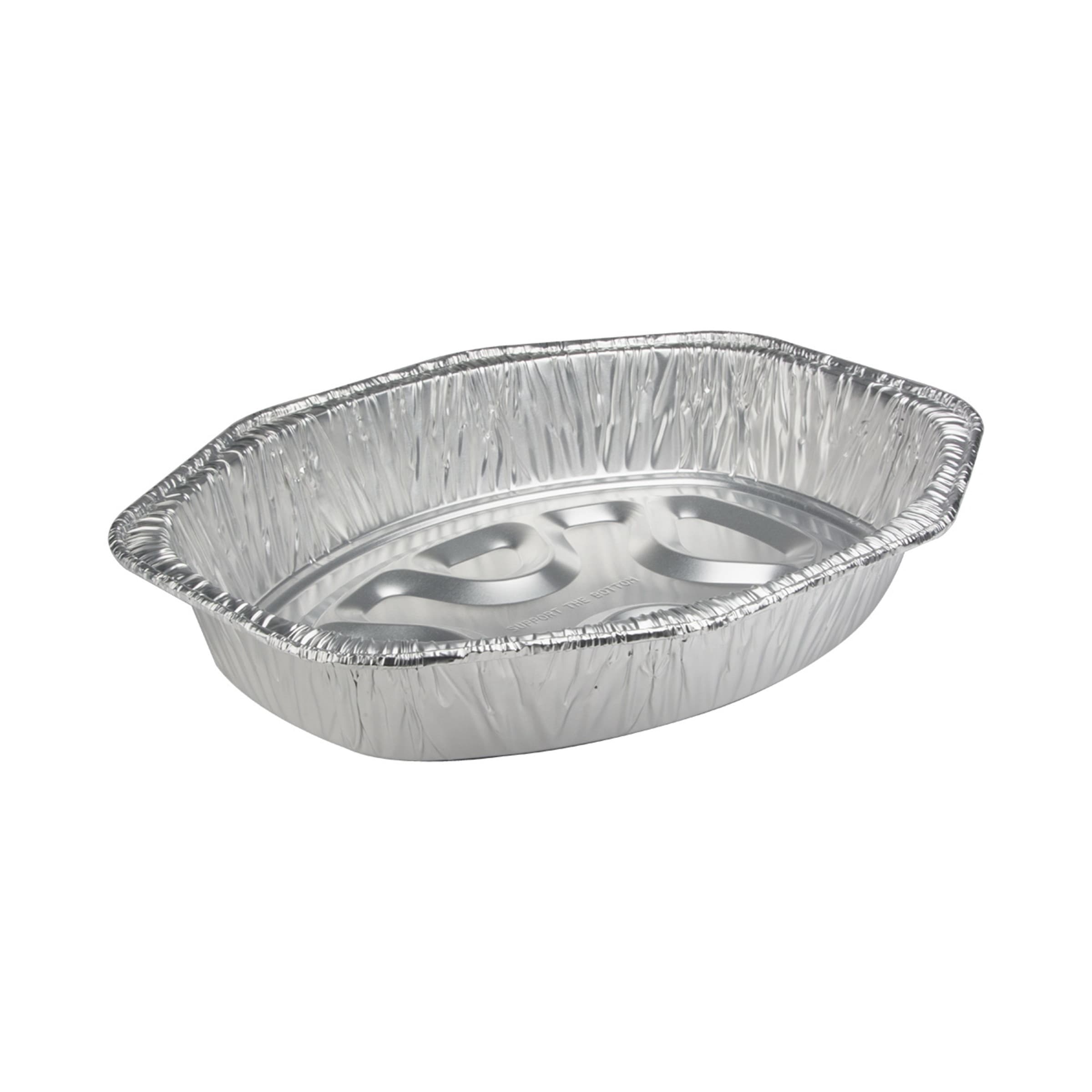 Roasted Chicken Roaster Large (LG) 256.3 OZ 18.25X14X3.25 IN Aluminum Silver Oval 50/Case