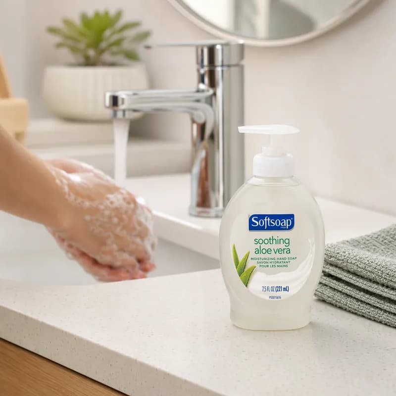 Softsoap Hand Soap Liquid 7.5 FLOZ Moisturizing 6/Case