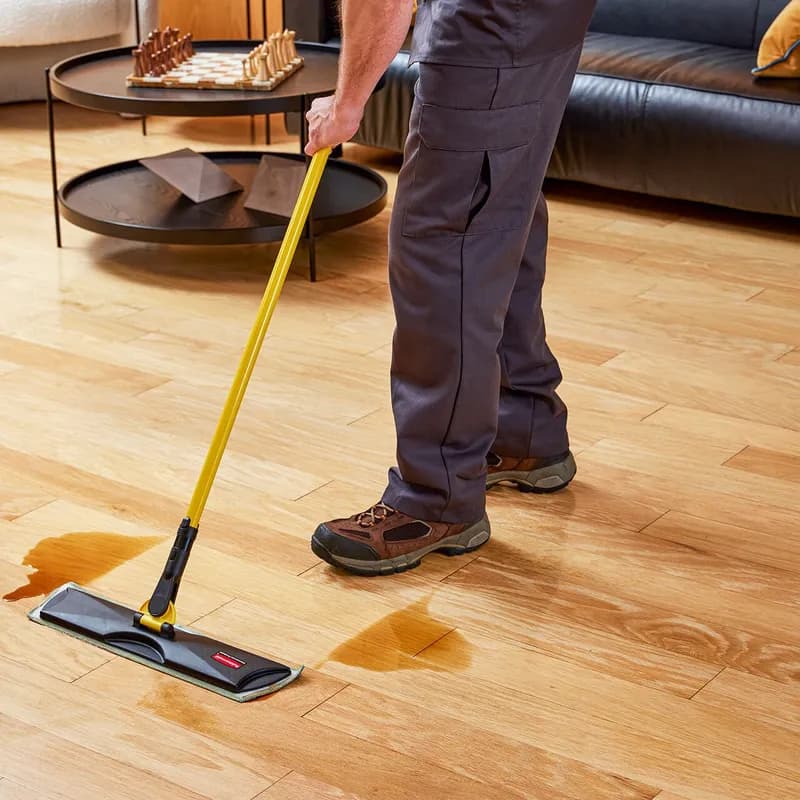 Hygen™ Mop Frame 18 IN Black Resin Quick Connect 1/Each