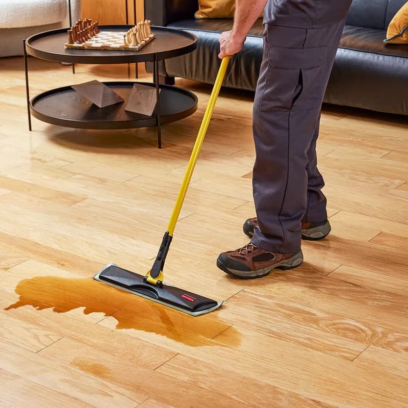 Hygen™ Mop Frame 18 IN Black Resin Quick Connect 1/Each