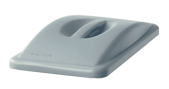 Slim Jim® Lid 20.40X11.30X2.80 IN Gray Resin Handle Top 1/Each
