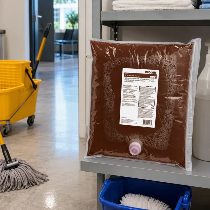 Citrus Scent Floor Cleaner 2 GAL Multi Surface Non-Caustic Concentrate 2/Case