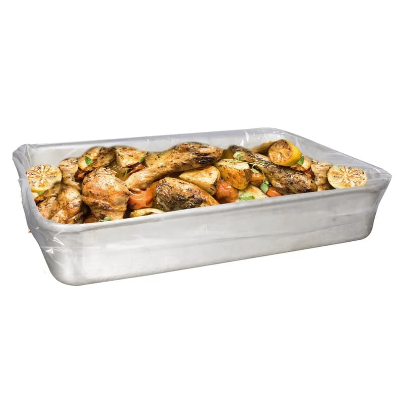 Pan Liner Bag 12X18+.25 LIP HDPE Clear Flat 1000/Case