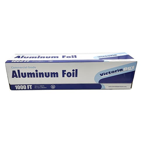 Victoria Bay Foil Roll 18IN X1000FT Aluminum Heavy Duty 1/Roll