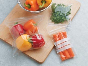 Bag 8X8 IN LDPE Clear With Zip Seal Closure Flat Reclosable 1000/Case