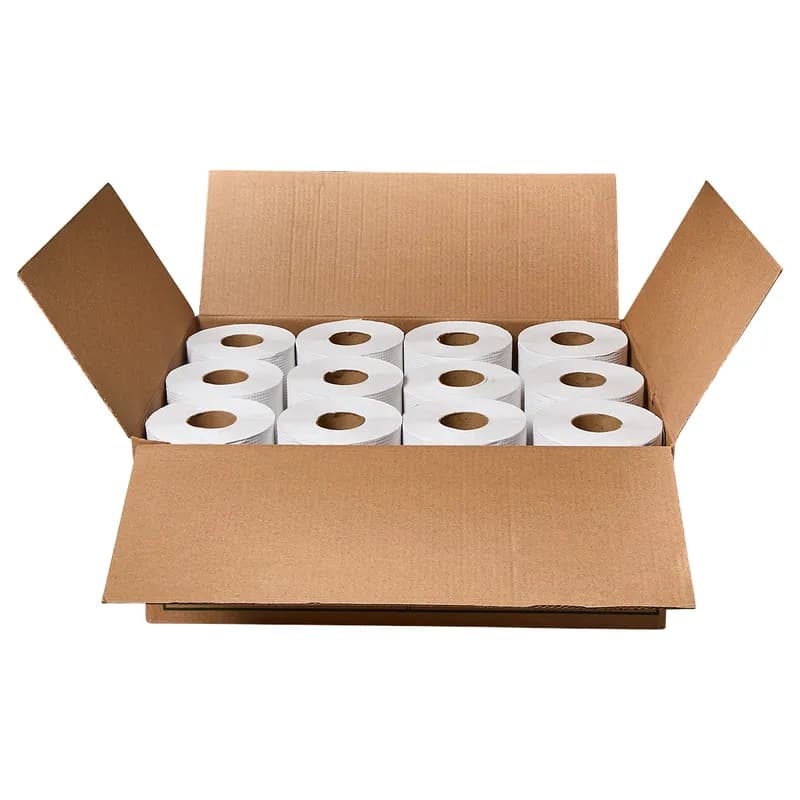Roll Paper Towel White Hardwound 12 Rolls/Case