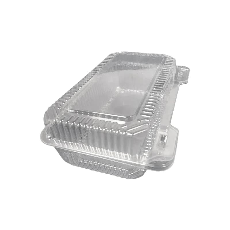 Danish Hinged Container With Dome Lid 14.375X5.375X3.125 IN OPS Clear Rectangle Deep 250/Case