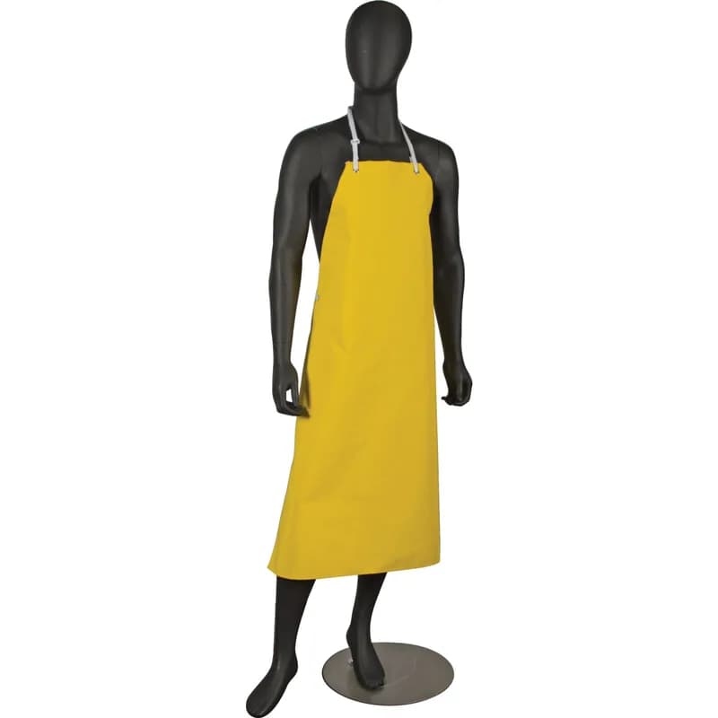 San Jamar Apron Yellow NeoFlex™ Bib 1/Each