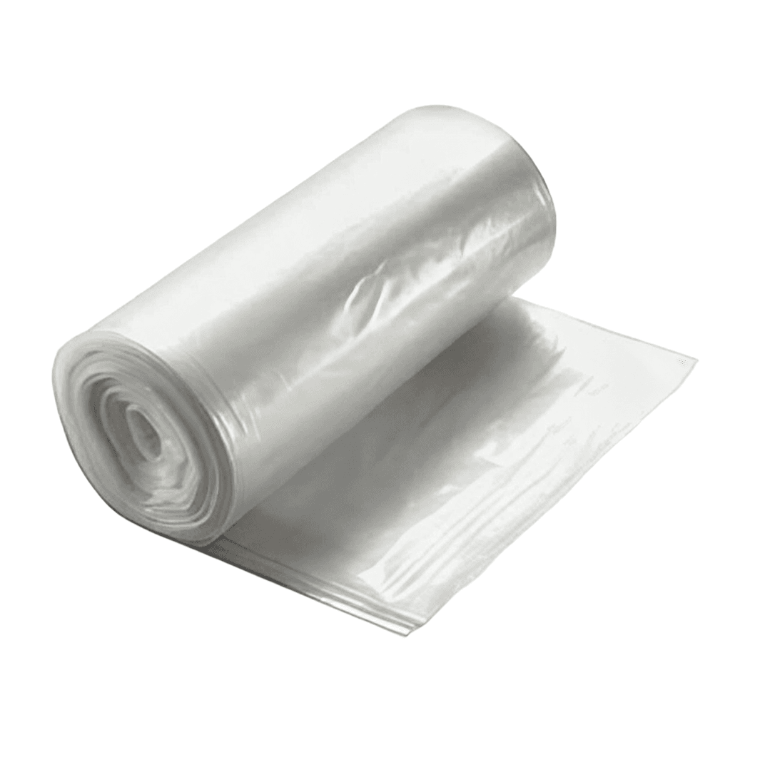Can Liner 38X58 IN 60 GAL Clear LDPE 1.5MIL Municipal 100/Case