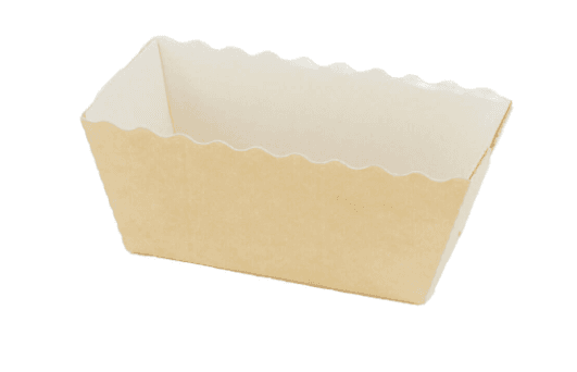 Mini Loaf Baking Mold 3.13X1.56X1.63 IN Beige 500/Case