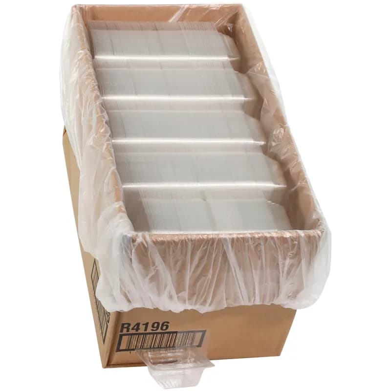 Deli Container Base 4 OZ OPS Clear Square 2500/Case