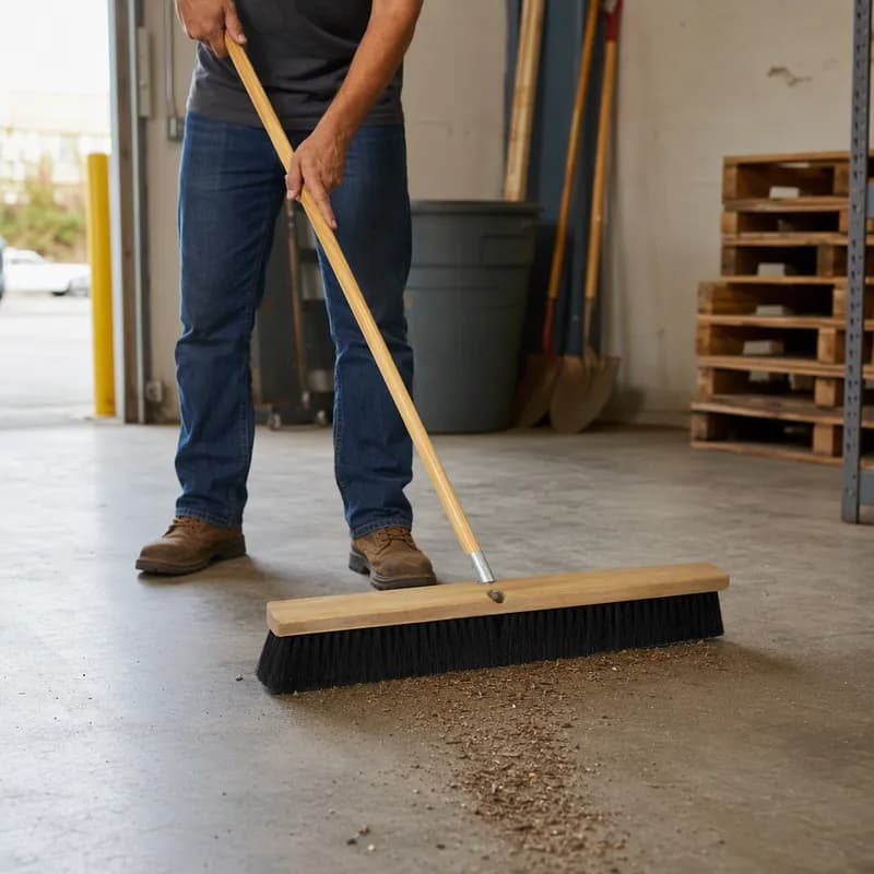 Broom Tampico With 36IN Head Push 1/Each
