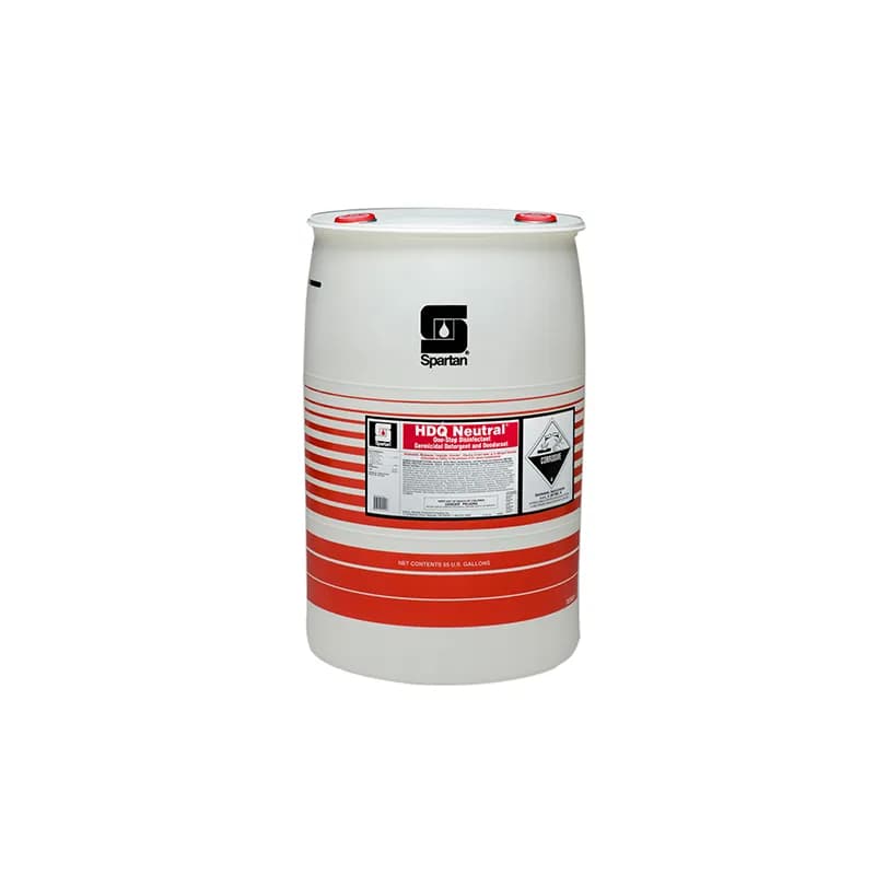 HDQ Neutral® Citrus Scent Disinfectant Cleaner Deodorizer 55 GAL Multi Surface Neutral Concentrate Quat 1/Drum