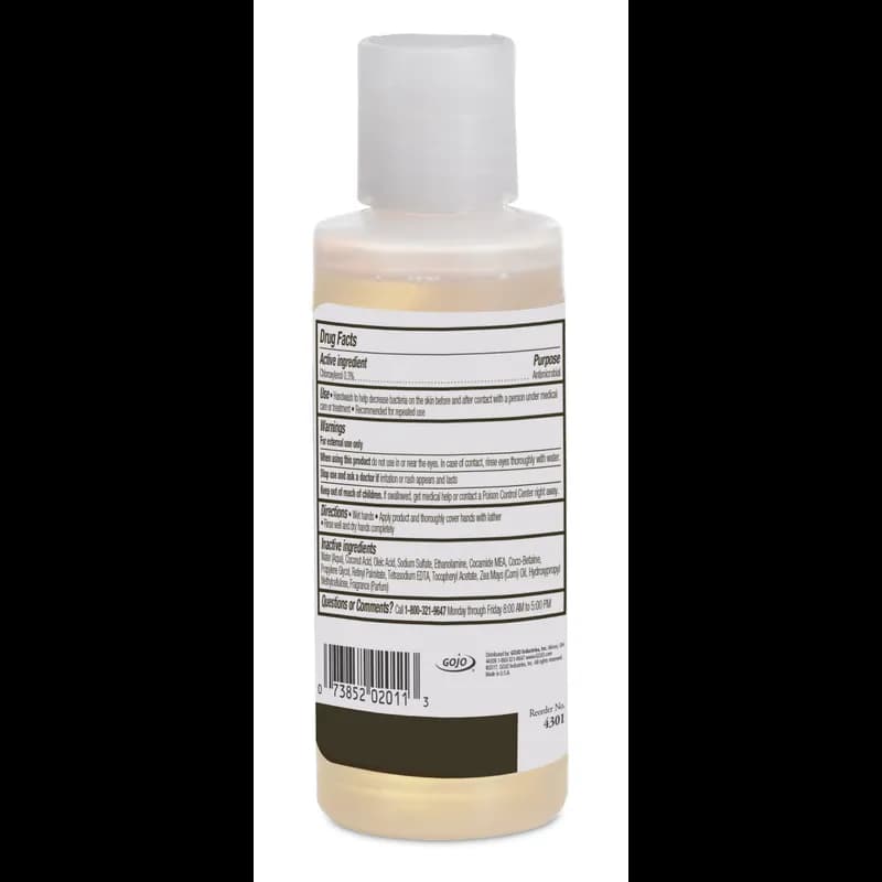 PROVON® Hand Soap 4 OZ 1.67X1.67X5 IN Citrus Scent Antimicrobial 0.3% PCMX With Lotion 48/Case