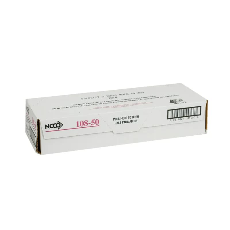 Guest Check 6.75X3.5 IN Green 2-Part Carbonless Medium 50 Count/Pack 50 Packs/Case