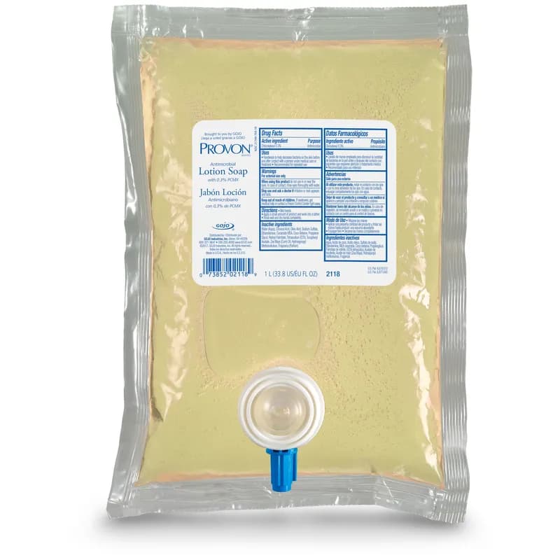 PROVON® Hand Soap Liquid 1000 mL 6X9X1.75 IN Citrus Scent Lotion Antimicrobial. Refill 0.3% PCMX For NXT 1000 8/Case