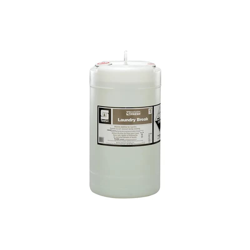 Clothesline Fresh® Laundry Break 1 Mild Scent Laundry Builder 15 GAL Alkaline Liquid 1/Each