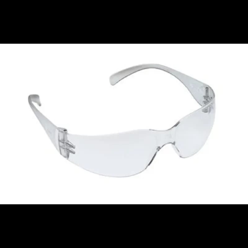 Glasses Plastic With Clear Wraparound Frame Clear Lens 1/Each