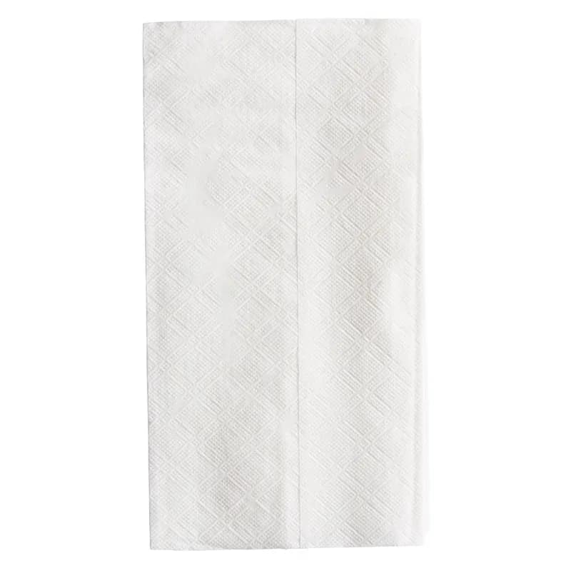 Dixie Basic Dispenser Napkins 13.5X7 IN White Paper 1PLY 1/6 Fold Refill 250 Count/Pack 40 Packs/Case 10000 Count/Case