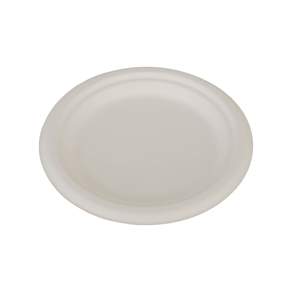 Plate 6 IN Pulp Fiber White Heavy Duty 1000/Case