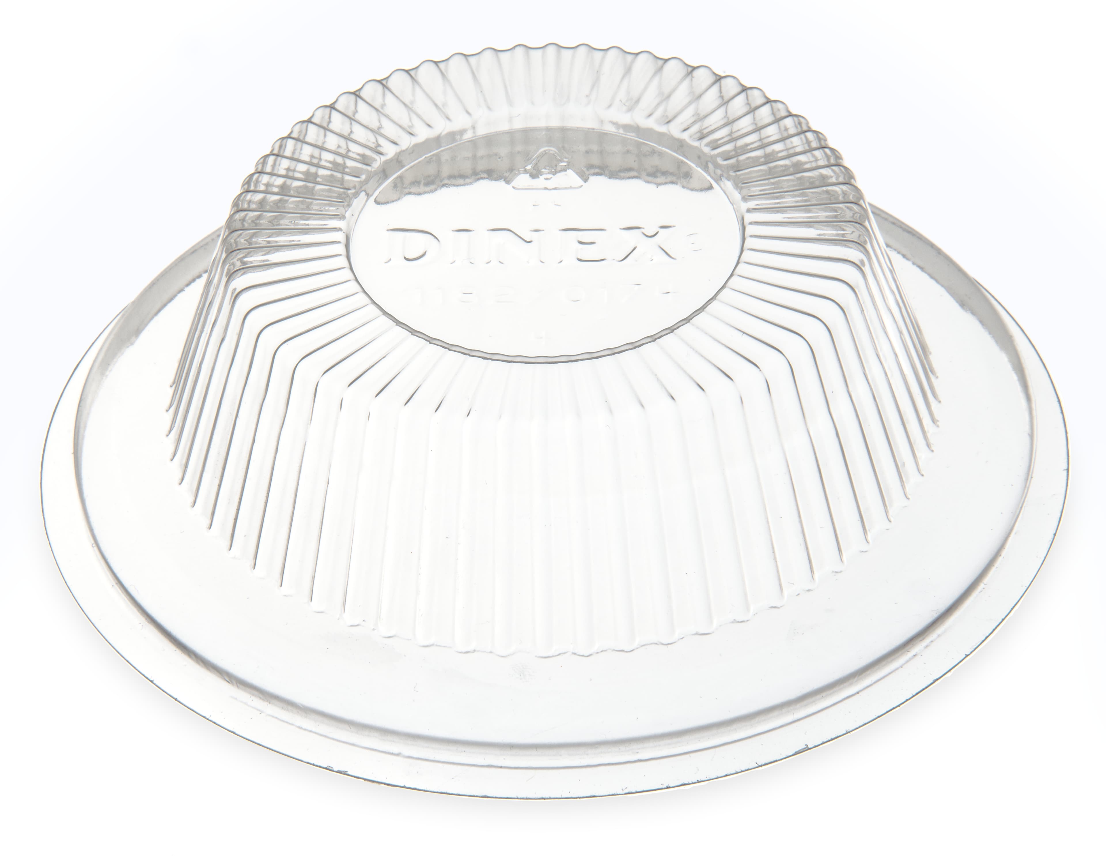 Dinex® Lid Dome PS Clear Petal & Tulip For 5 OZ Bowl 1000/Case