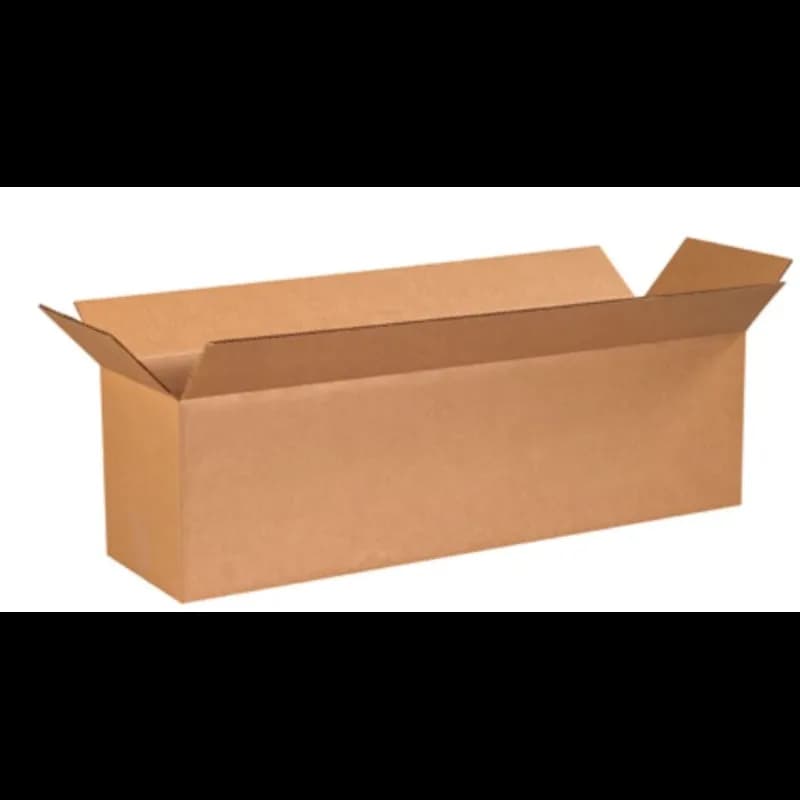 Regular Slotted Container (RSC) 28X8X8 IN Corrugated Cardboard Long 1/Each
