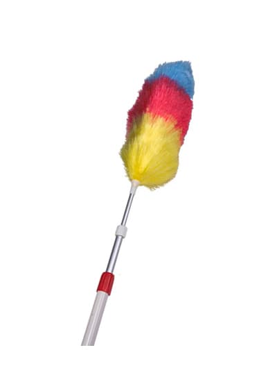 Duster 14 IN PP Multicolor Reusable Flexible 82 In Extension Handle 1/Each