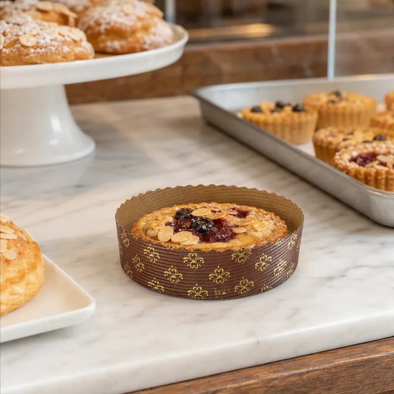 Bakery Container 4.75X1 IN Plastic Round Shallow 300/Case