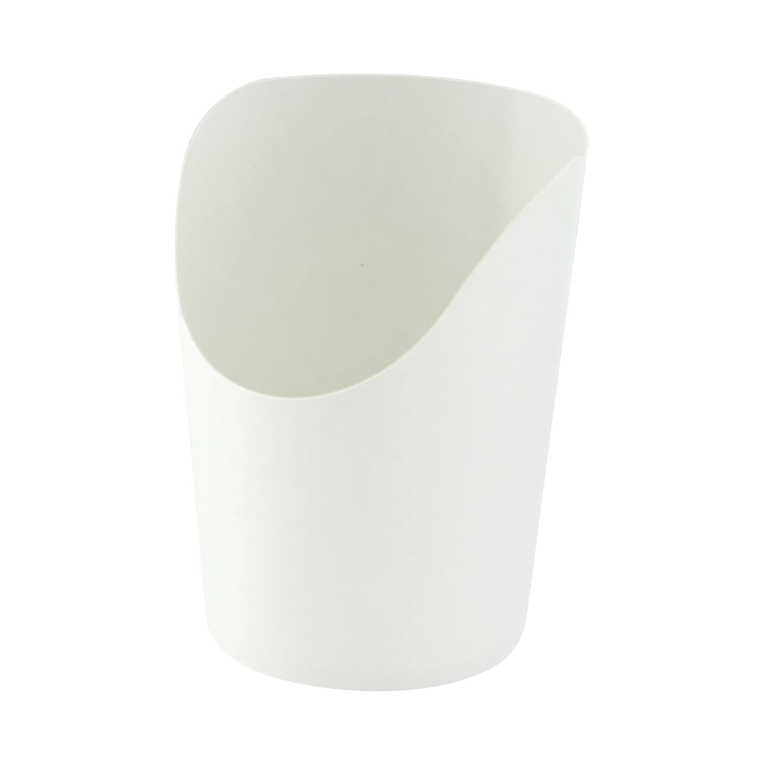 Cup & Scoop 2.36X3.9 IN Paper White Wrapped Grease Resistant 50 Count/Pack 20 Packs/Case 1000 Count/Case