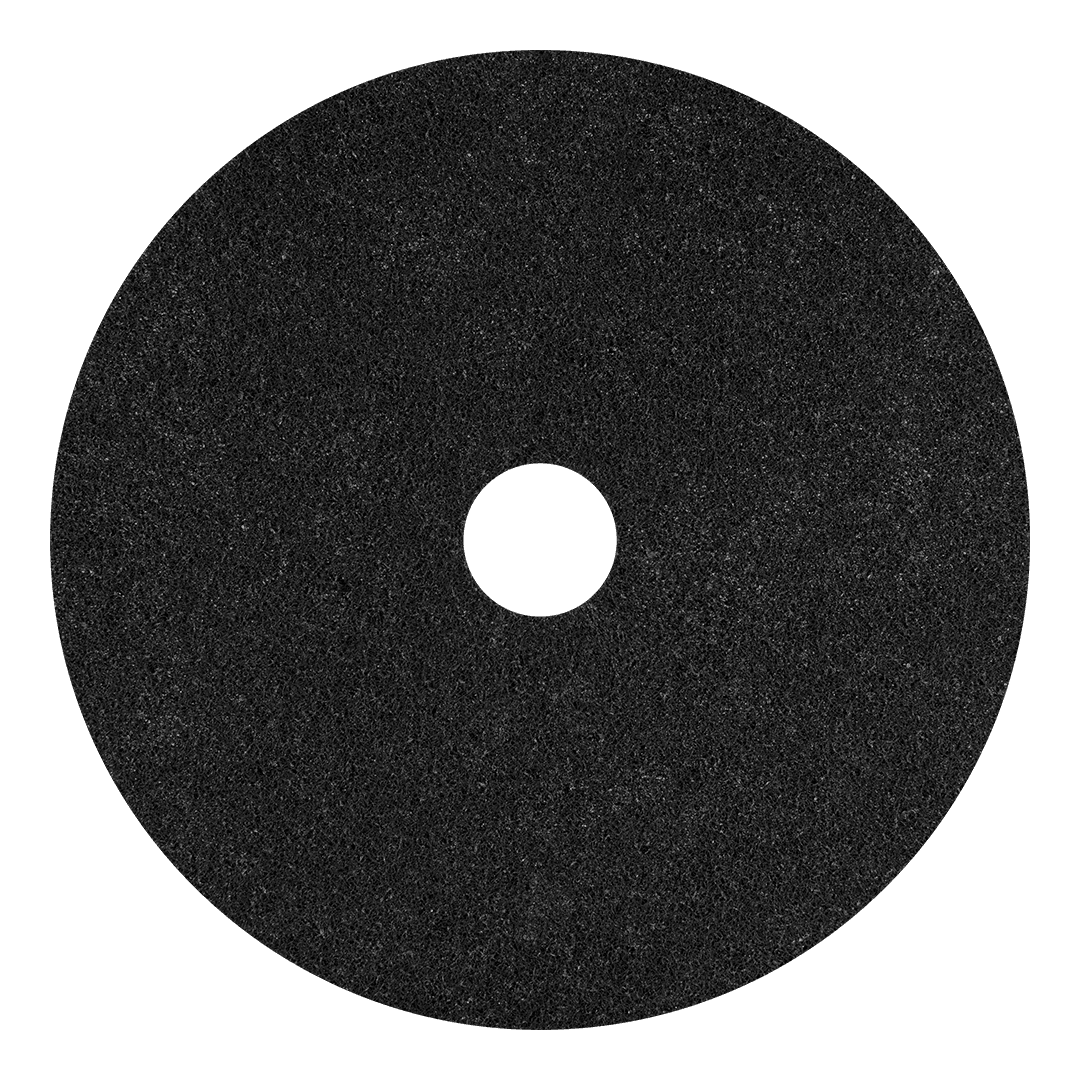 Stripping Pad 20 IN Black Polyester Fiber 5/Case