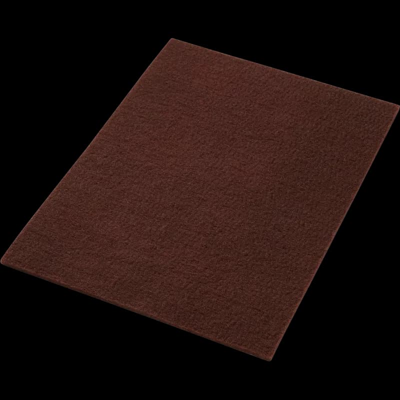 Stripping Pad 28X14 IN Maroon Synthetic Fiber Heavy Duty 10/Case