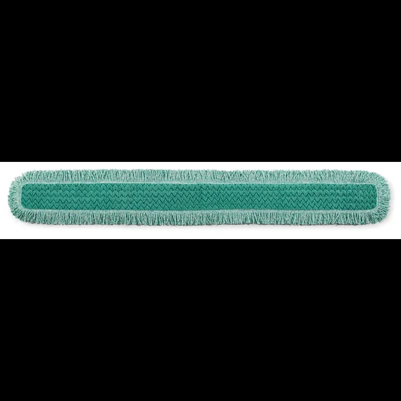 Hygen™ Dust Mop 60 IN Green Microfiber Fringed 6/Case