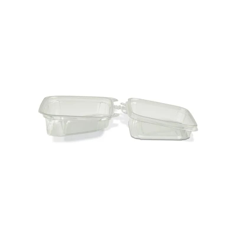 Crystal Seal® reFresh® Take-Out Container Hinged With Dome Lid 6.88X5.75X2.68 IN PET Clear Rectangle Tall 200/Case