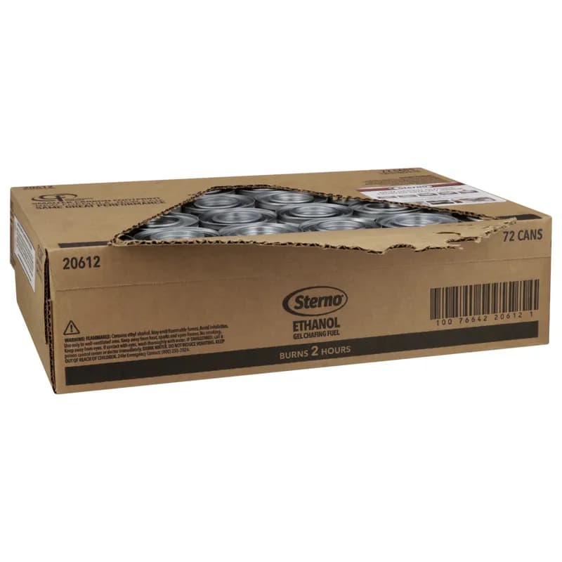 Green Chafing Fuel 2-HR Gel 72/Case