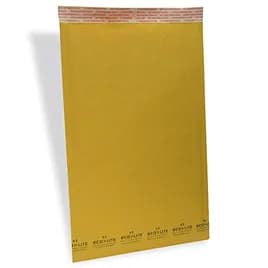 Eco-Lite Bubble Mailer 10.5X16 IN Kraft Paper LDPE 100/Case