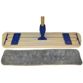 Mop Frame 18 IN Aluminum Hook & Loop Backing 1/Each