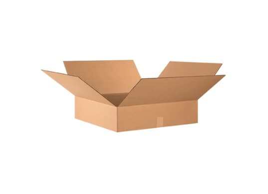 Regular Slotted Container (RSC) 24X24X6 IN Kraft Corrugated Cardboard 32ECT 1/Each