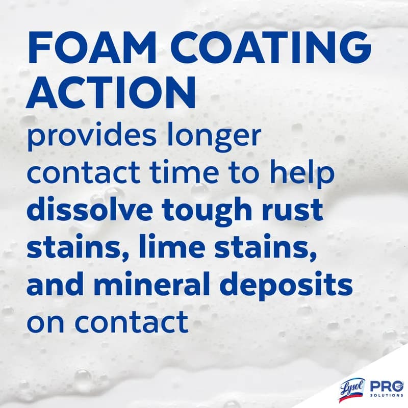 Lysol® Disinfectant Foam 12/Case