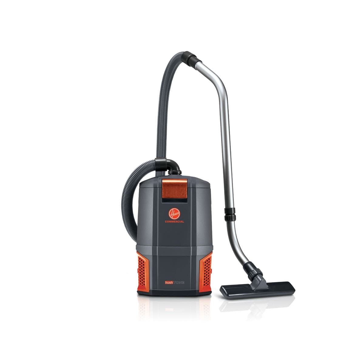 HUSHTONE Backpack Vacuum 6 QT 1200 W Tools HEPA Filter 1/Each