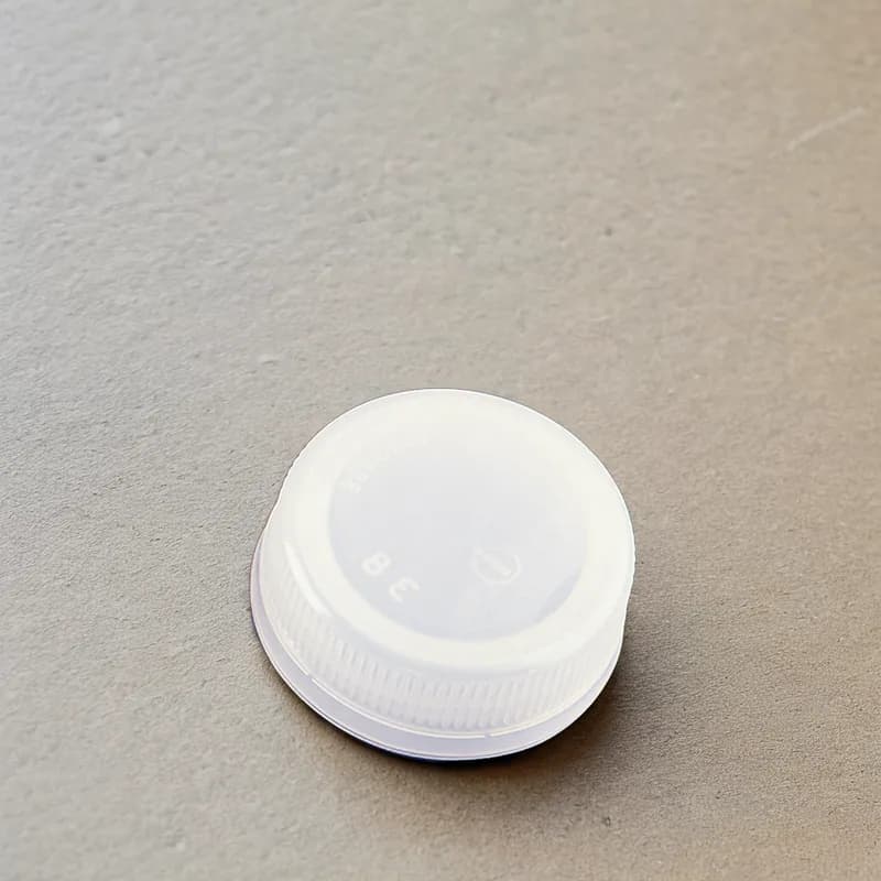 Cap 38MM Clear For Juice Bottle DBJ Finish Tamper-Evident 2500/Case
