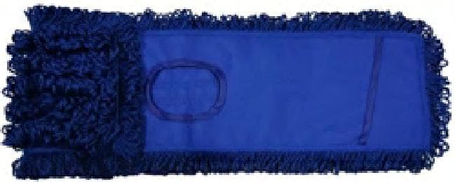 Dust Mop 24 IN Blue With Pocket Backing 1/Each
