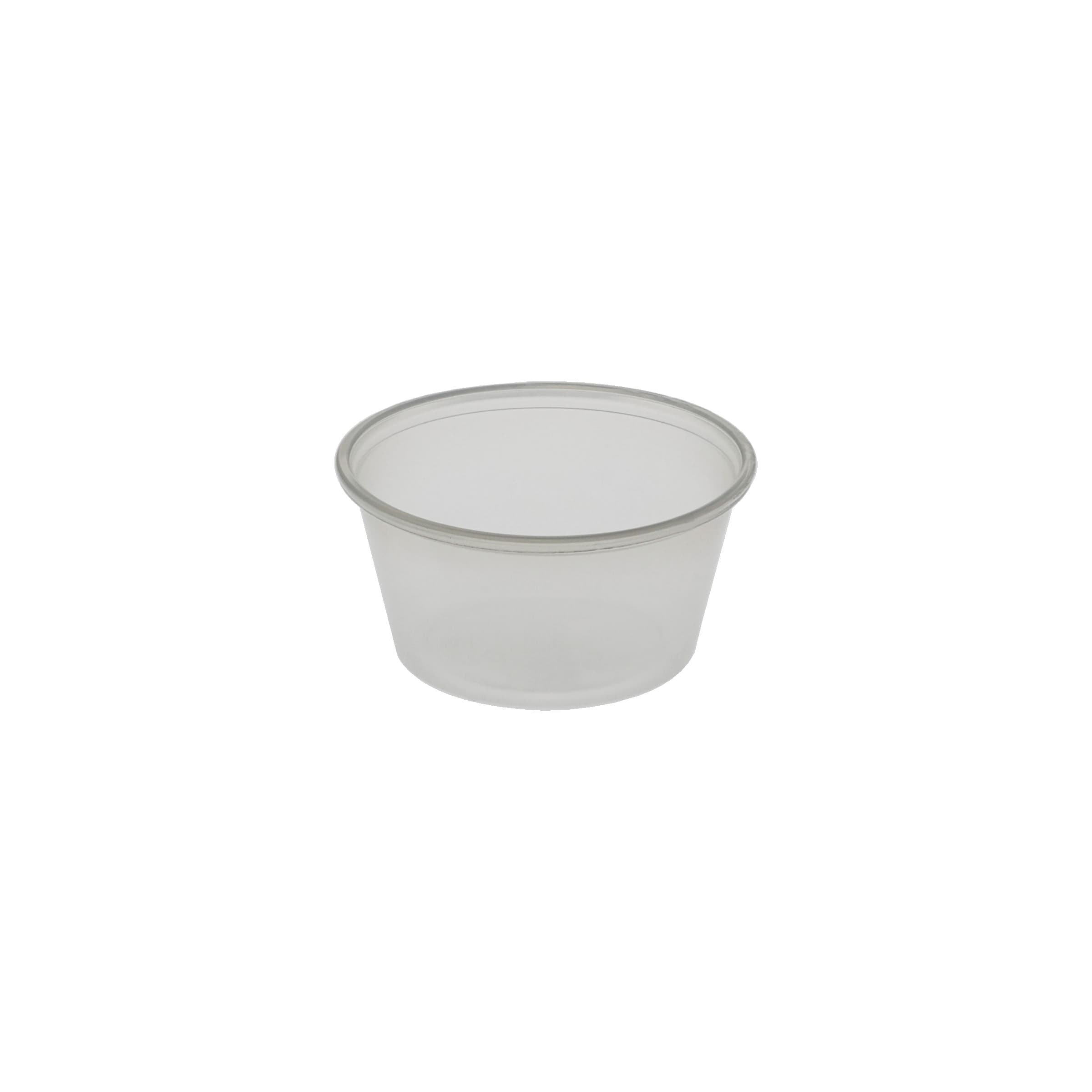 Souffle & Portion Cup 2 OZ PP Clear 2400/Case