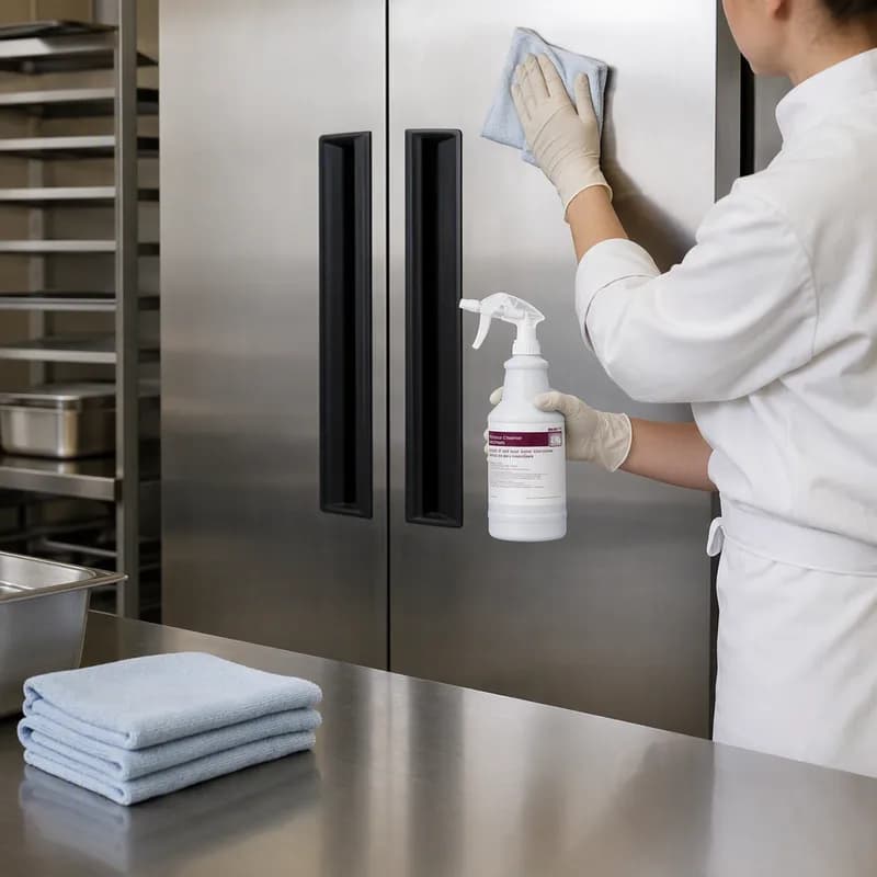 Kay® Unscented Stainless Steel Cleaner & Polish 32 FLOZ RTU Oil-Based 6/Case